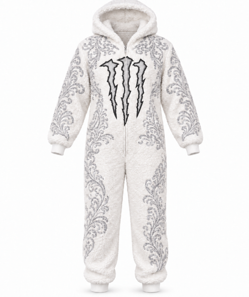 TheHypeOnesie - White Energy