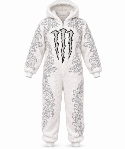 TheHypeOnesie - White Energy